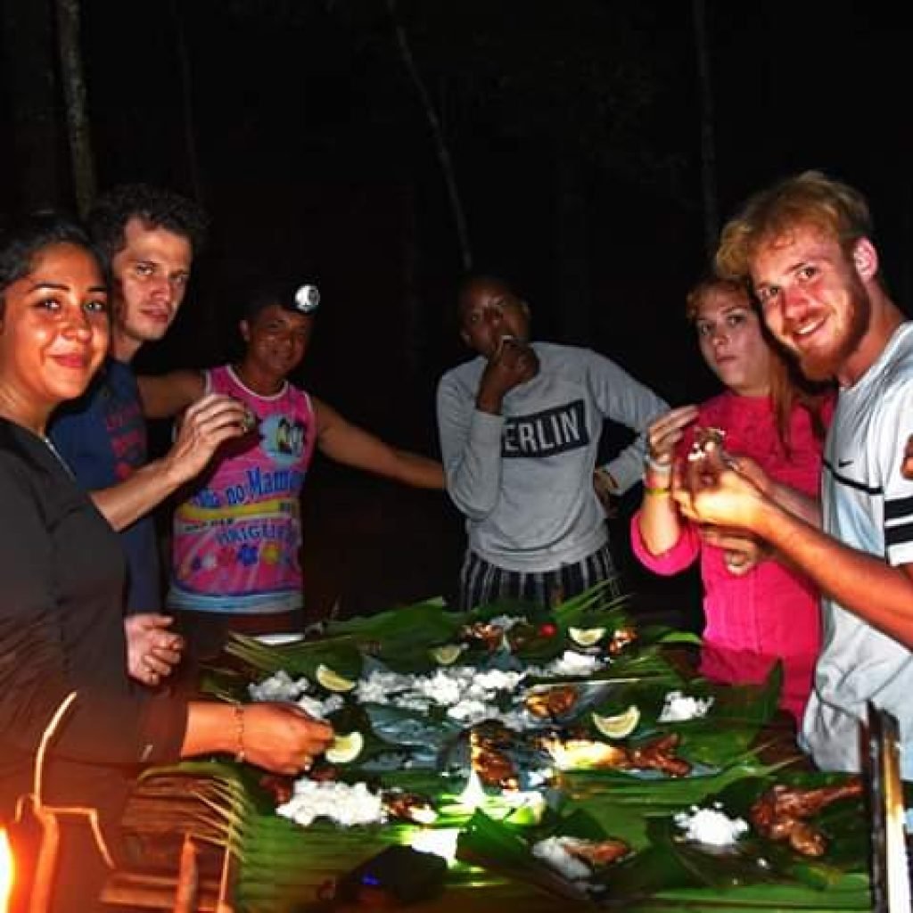 Moisés guiding an Amazon rainforest adventure