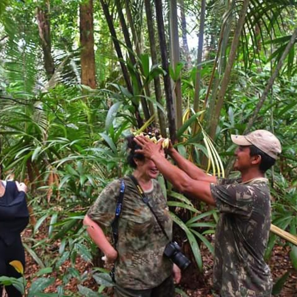 Moisés guiding an Amazon rainforest adventure