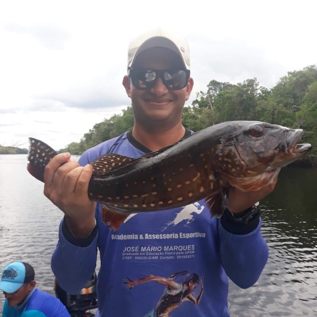 Paulo guiding in the Amazon rainforest