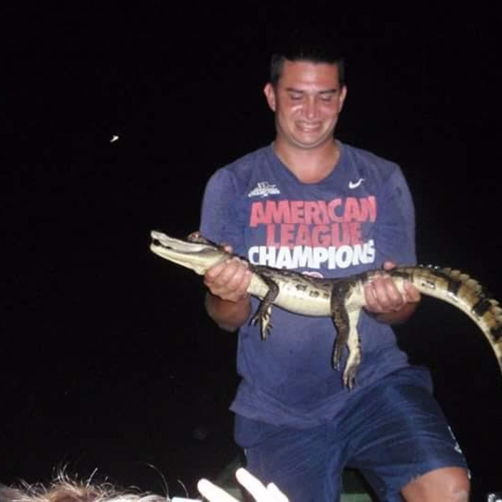 Paulo guiding in the Amazon rainforest